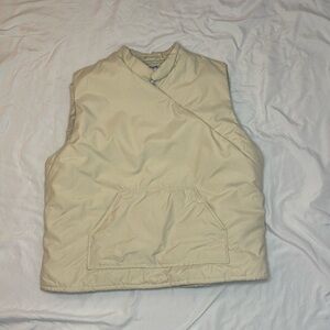 Y2K TOGO retro side zip puffer vest size medium